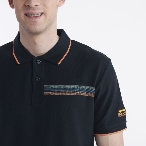 SLAZENGER Majica kratak rukav retro spirit polo t-shirt M - SLA241M701-02