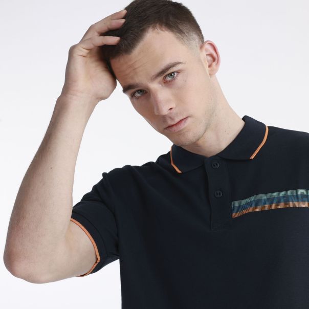 SLAZENGER Majica kratak rukav retro spirit polo t-shirt M - SLA241M701-02