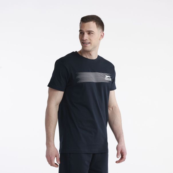 SLAZENGER Majica kratak rukav mov t-shirt M - SLA241M804-02