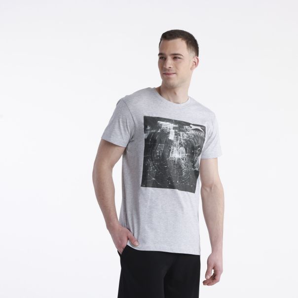 SLAZENGER Majica kratak rukav square t-shirt M - SLA241M808-3A
