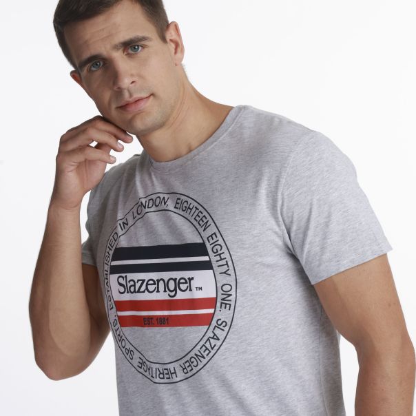 SLAZENGER Slazenger majica kratak rukav heritage t-shirt M - SLA243M801-3A