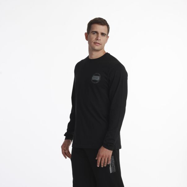 SLAZENGER Slazenger majica dug rukav heritage long t-shirt M - SLA243M802-01