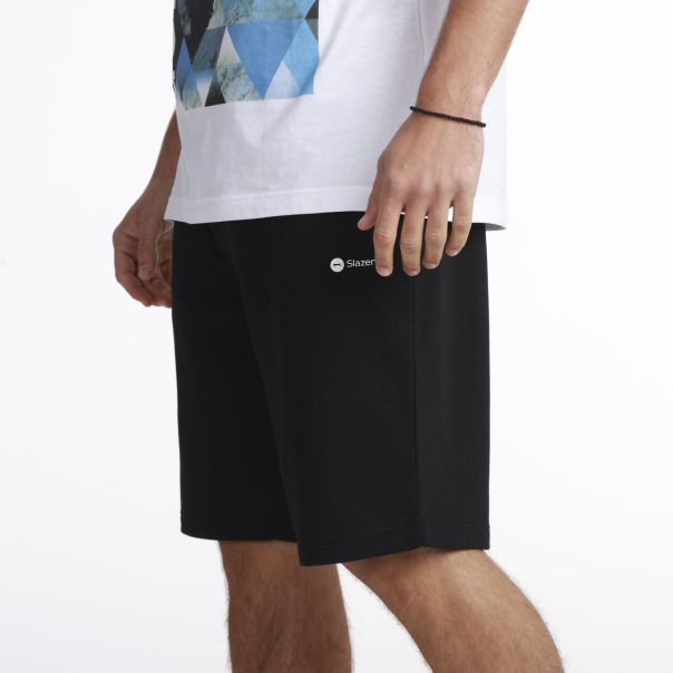 SLAZENGER Šorc pamučni logo shorts M - SLA251M201-01