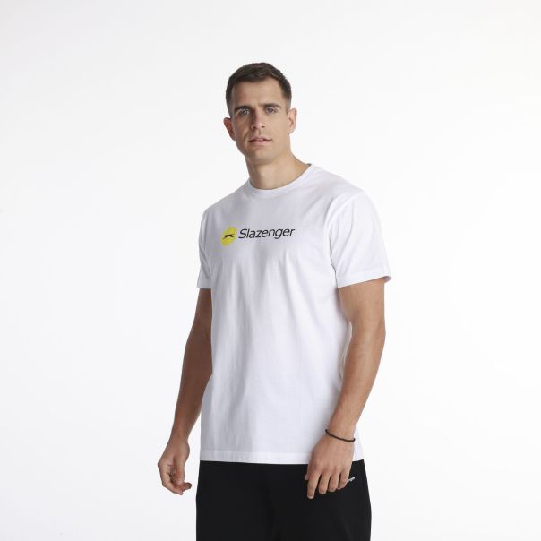 SLAZENGER Majica kratak rukav logo t shirt M - SLA251M801-10