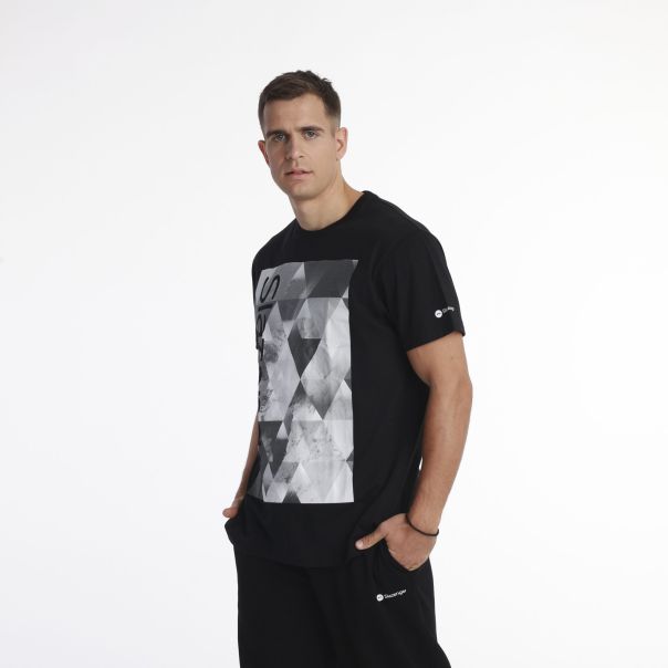 SLAZENGER Majica kratak rukav graphic t shirt M - SLA251M807-01