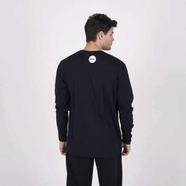 SLAZENGER Majica dug rukav classic long sleeve t-shirt M - SLA253M803-01