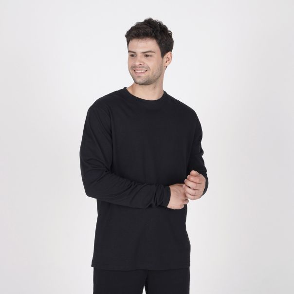 SLAZENGER Majica dug rukav classic long sleeve t-shirt M - SLA253M803-01