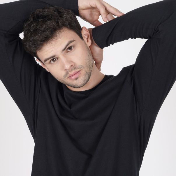 SLAZENGER Majica dug rukav classic long sleeve t-shirt M - SLA253M803-01