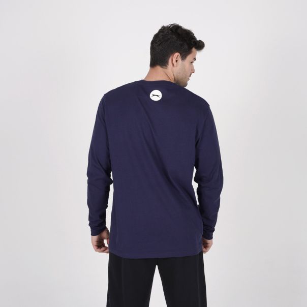 SLAZENGER Majica dug rukav classic long sleeve t-shirt M - SLA253M803-02