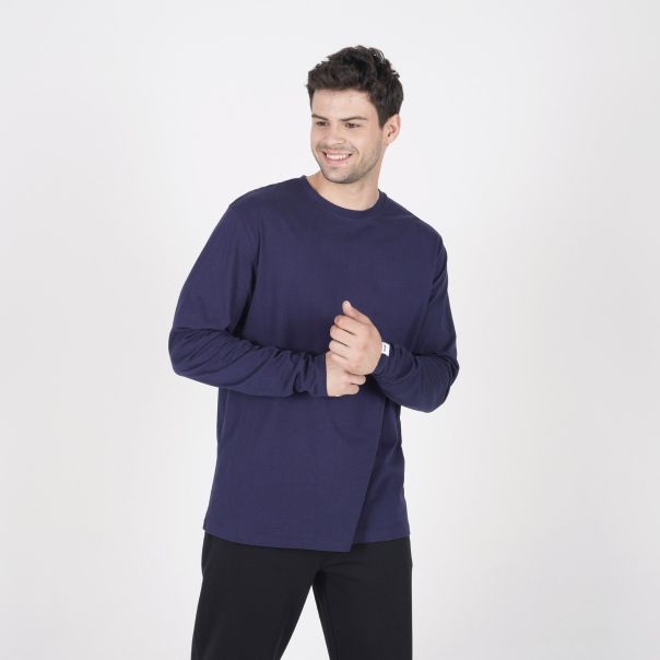 SLAZENGER Majica dug rukav classic long sleeve t-shirt M - SLA253M803-02