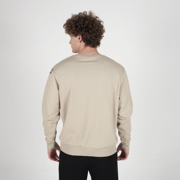 SLAZENGER Duks jacquard crewneck M - SLA263M601-96