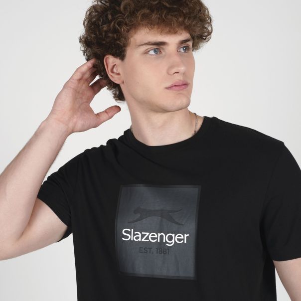 SLAZENGER Majica kratak rukav squared t-shirt M - SLA263M802-01