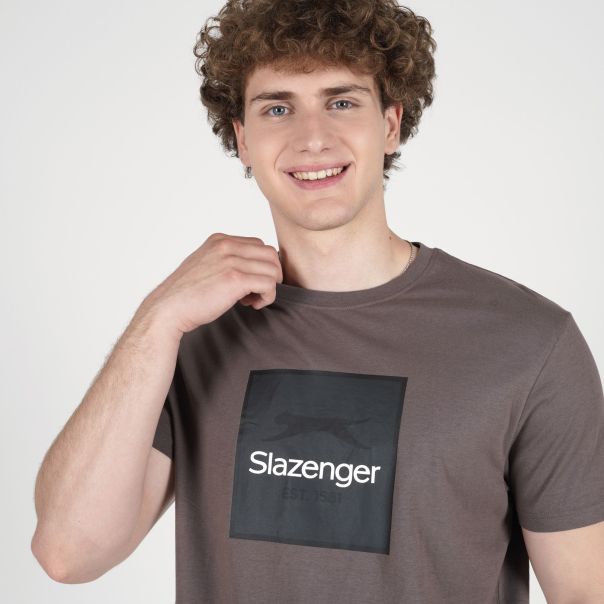 SLAZENGER Majica kratak rukav squared t-shirt M - SLA263M802-36
