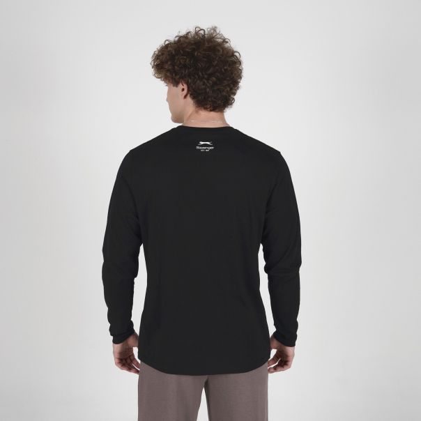 SLAZENGER Majica dug rukav basic long sleeve t-shirt M - SLA263M803-01