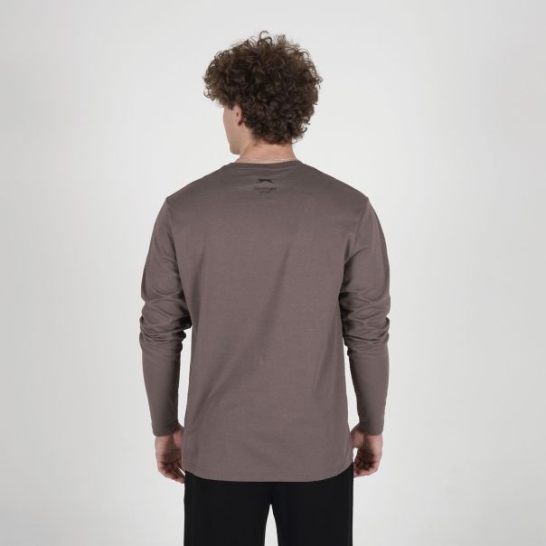 SLAZENGER Majica dug rukav basic long sleeve t-shirt M - SLA263M803-36