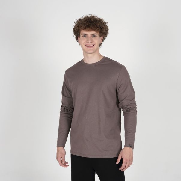 SLAZENGER Majica dug rukav basic long sleeve t-shirt M - SLA263M803-36