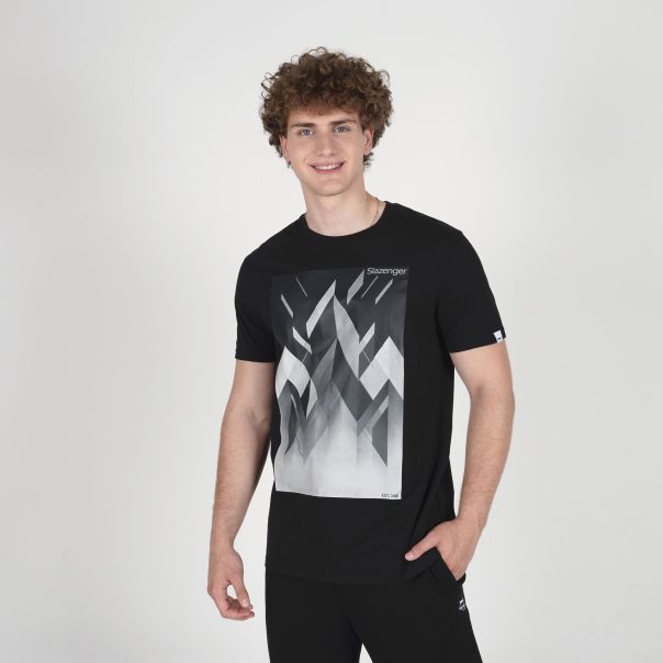 SLAZENGER Majica kratak rukav rubber t-shirt M - SLA263M804-01