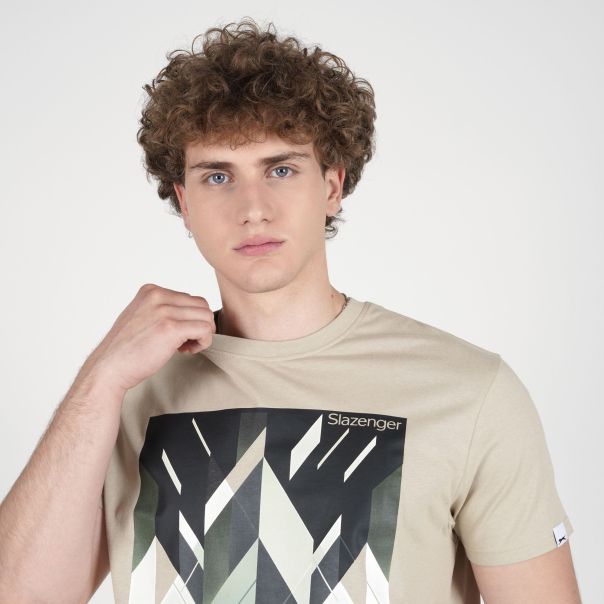 SLAZENGER Majica kratak rukav rubber t-shirt M - SLA263M804-96