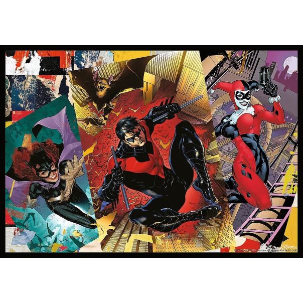 TREFL Puzzle Betmen u akciji - 4x250 delova - 103460-T13310