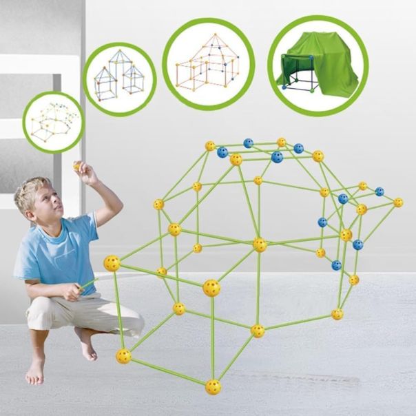 TOPI TOYS 1+1 Gratis Konstrukcija za šator sa plaštom STEM 3+ god - R0311