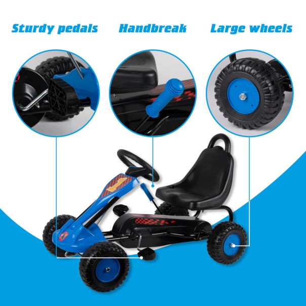 EDDY TOYS Go kart za decu sa letnjim točkovima - EP3150984