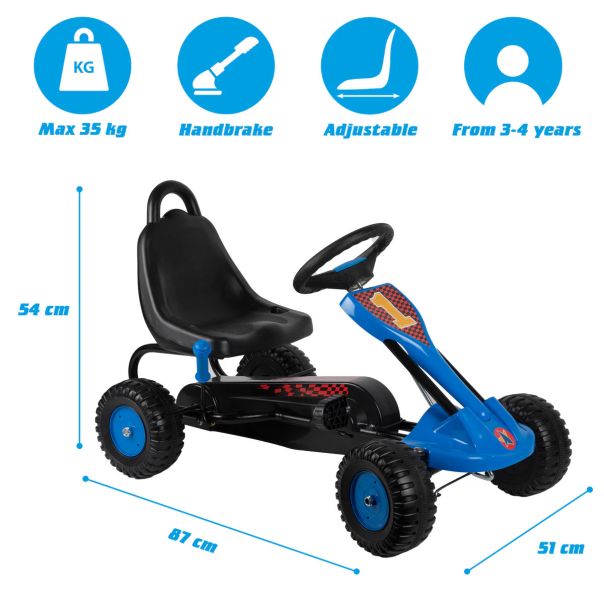 EDDY TOYS Go kart za decu sa letnjim točkovima - EP3150984