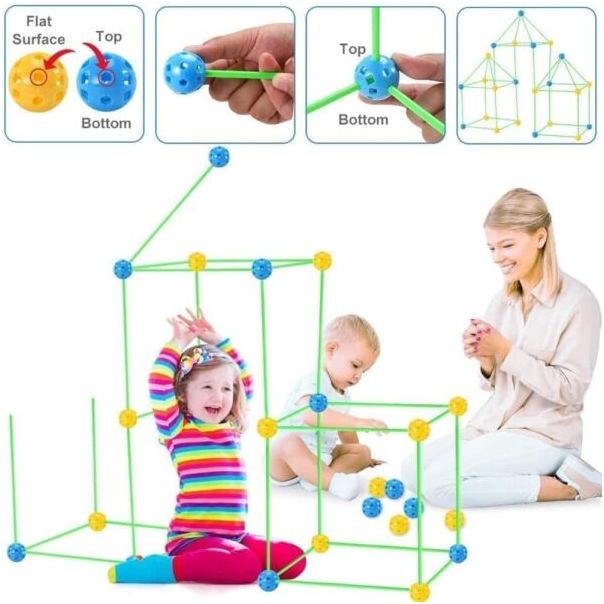 TOPI TOYS 1+1 Gratis Konstrukcija za šator sa plaštom STEM 3+ god - R0311