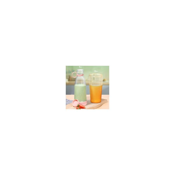 Homemates Prenosivi blender na bateriju roze boje 380ml - EP3004745