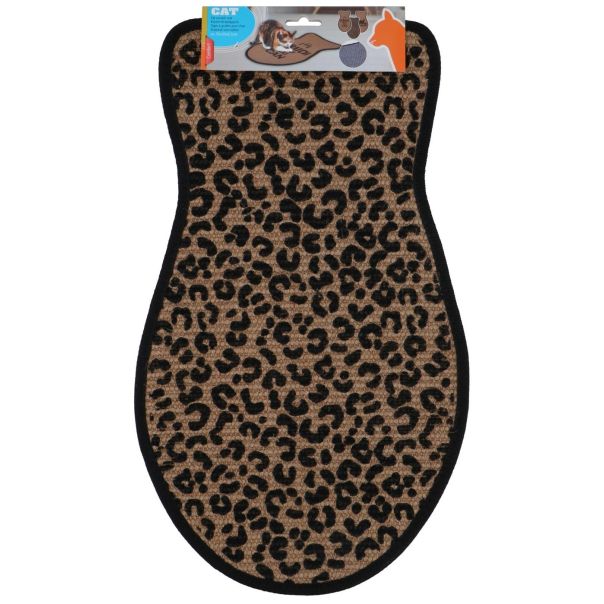PET TOYS Grebalica za mačke – prostirka Leopard 50 × 30 cm - EP3174608