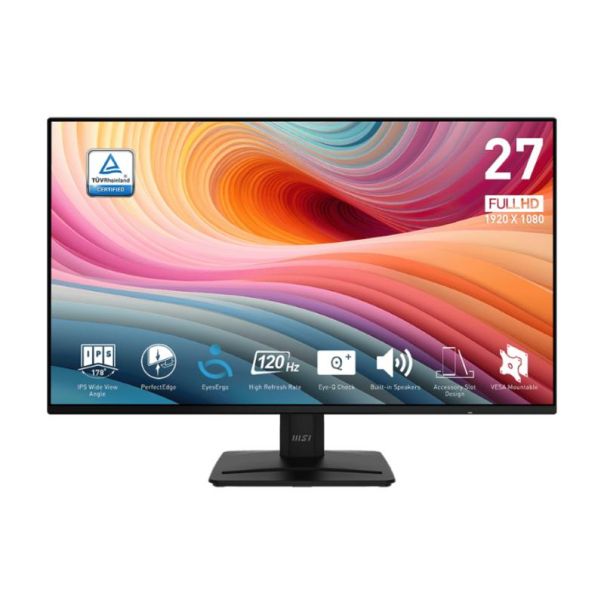 MSI Monitor 27 PRO MP271A E2 FHD IPS 120Hz 1ms HDMI, DP, VGA - 0001384798