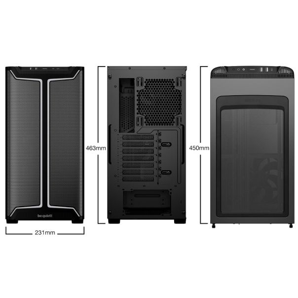 BE QUIET! Kućište PURE BASE 501 DX Black MB BGW76 - 083130