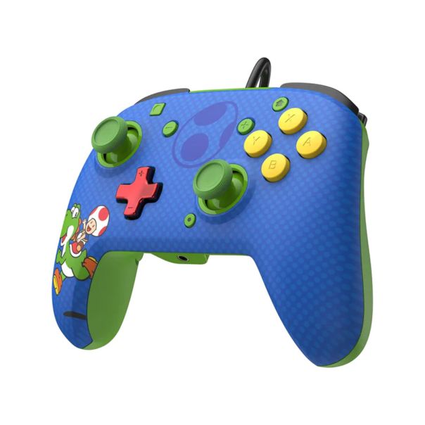 PDP Nintendo Switch Wired Controller Rematch - Mario & Yoshi plavi - EP907436