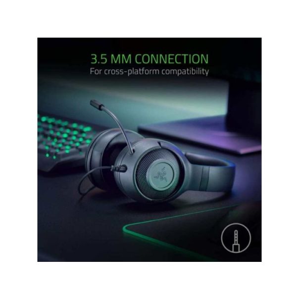 RAZER Slušalice Kraken X Lite - Essential Wired - 8886419378082 - 8886419378082-1