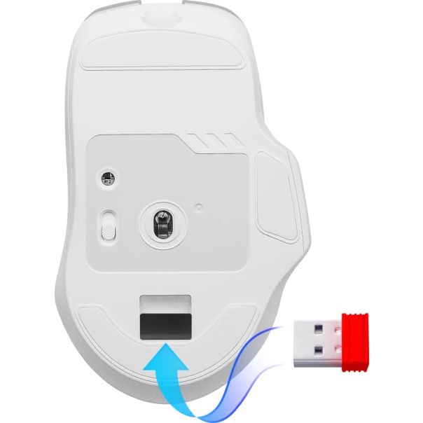 Bežični Gaming miš Defender Astro Elite GM-056 beli - 52056