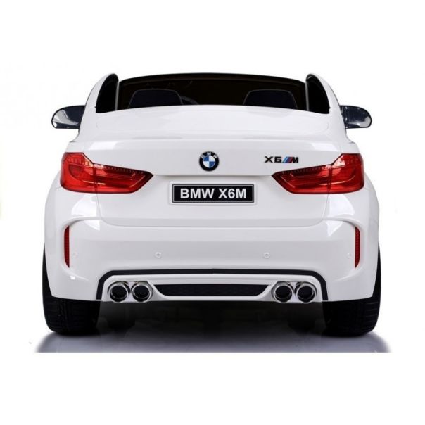 Dečiji auto na akumulator BMW X6M DVOSED BELI 120W - 12-1-1-2