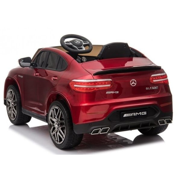 Deciji auto na akumulator  MERCEDES GLC 63 S COUPE CRVENI DVD EKRAN - 9