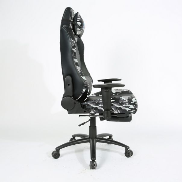 ePlayGame Gejmerska stolica HC-2685-4097CB, maskirno crna - HC-2685-4097CB