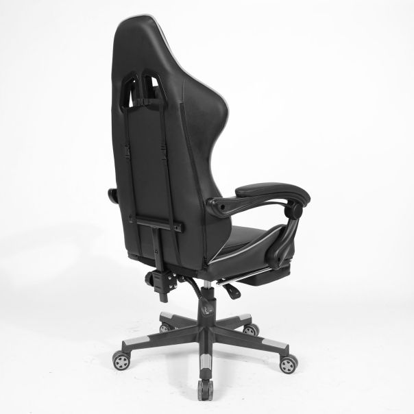 ePlayGame Gejmerska stolica HC-4095GB,sivo-crna - HC-4064-4095GB
