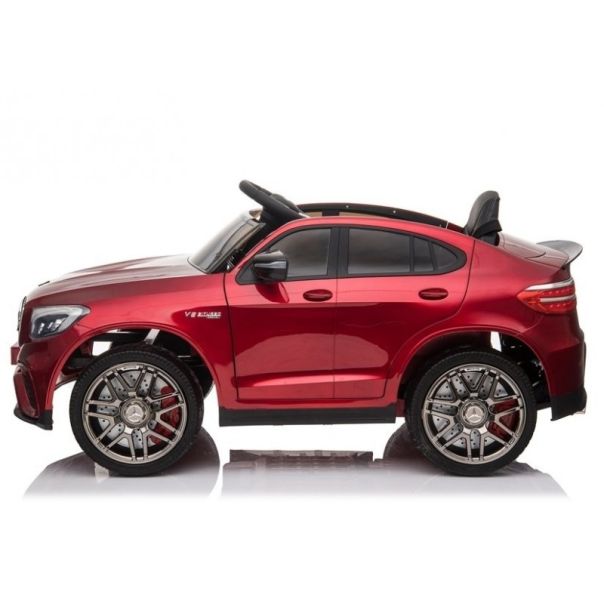 Deciji auto na akumulator  MERCEDES GLC 63 S COUPE CRVENI DVD EKRAN - 9