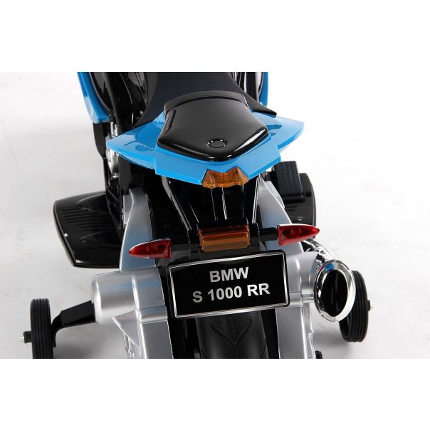 Deciji motor BMW 1000RR sa pomocnim tockovima LICENCIRAN MODEL PLAVI - 5
