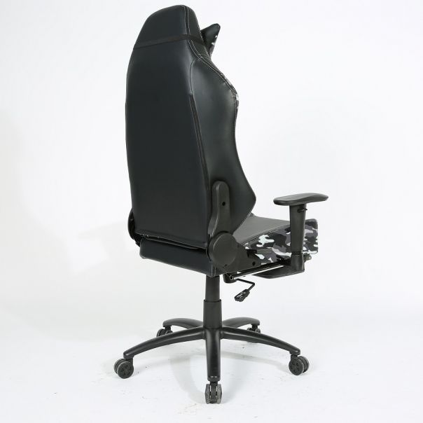 ePlayGame Gejmerska stolica HC-2685-4097CB, maskirno crna - HC-2685-4097CB