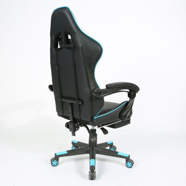 ePlayGame Gejmerska stolica HC-4095BB, plavo-crna - HC-4064-4095BB
