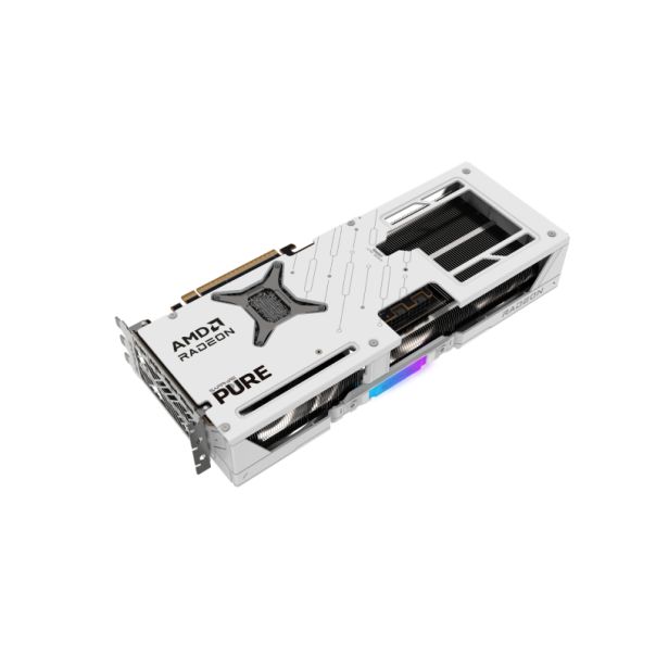 SAPPHIRE AMD Radeon PURE RX 9070 XT GAMING OC GDDR6 256 bit bela - 45560