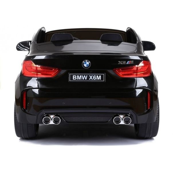 Deciji auto na akumulator  BMW X6M DOVOSED crni 120w motor - 11-1