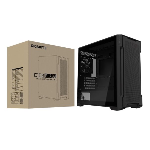 Kućište GIGABYTE C102 GLASS GB-C102G - 084057
