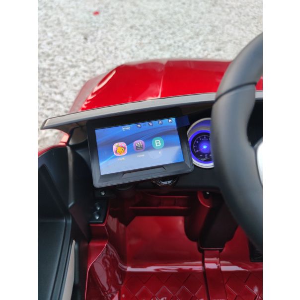 Deciji auto na akumulator  MERCEDES GLC 63 S COUPE CRVENI DVD EKRAN - 9