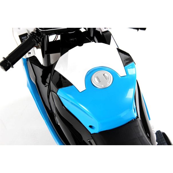 Deciji motor BMW 1000RR sa pomocnim tockovima LICENCIRAN MODEL PLAVI - 5