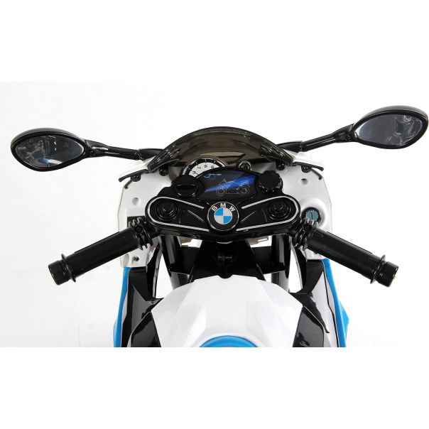 Deciji motor BMW 1000RR sa pomocnim tockovima LICENCIRAN MODEL PLAVI - 5
