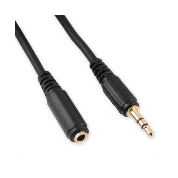 KETTZ AUX kabl produžni 3.5mm 5m gold M-Ž A05 - 100-28