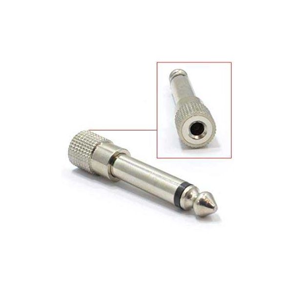 KETTZ Adapter 6.35mm M mono na 3.5mm Ž stereo - 54-929